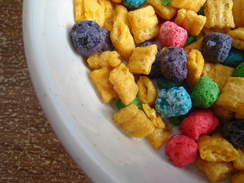 Sweet, sweet cereal. 