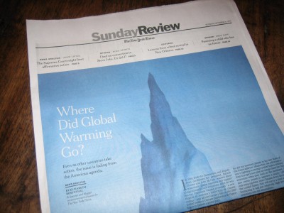 New York Times Sunday Review section