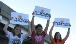 350.org makes the case for solar panels on the White House in 2010.