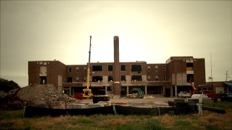 The original Booker T. Washington High School was razed to make way for a new mega-school -- then developers discovered the mess.
