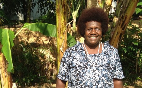 Ursula Rakova is moving her community from the Papua New Guinea island of Tulun, which is disappearing into the ocean, to Bougainville.