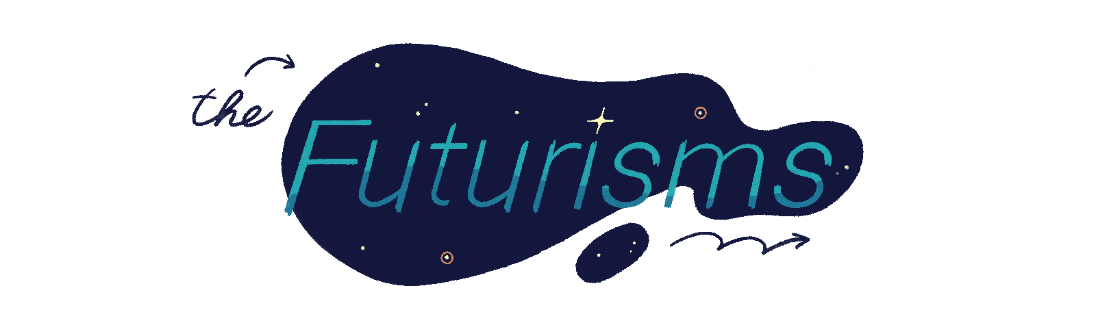Illustration of the word 'futurisms'