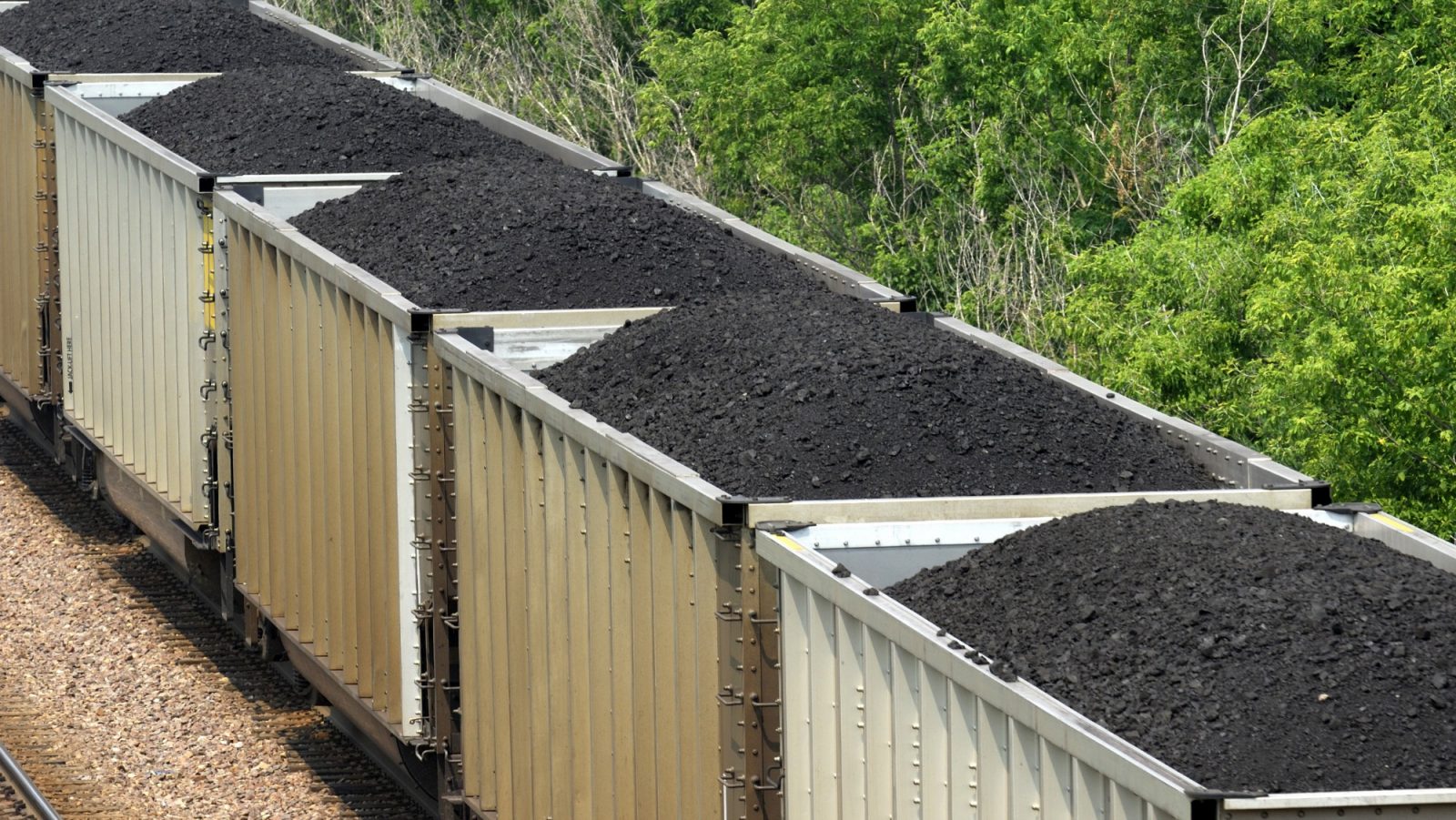 A coal train