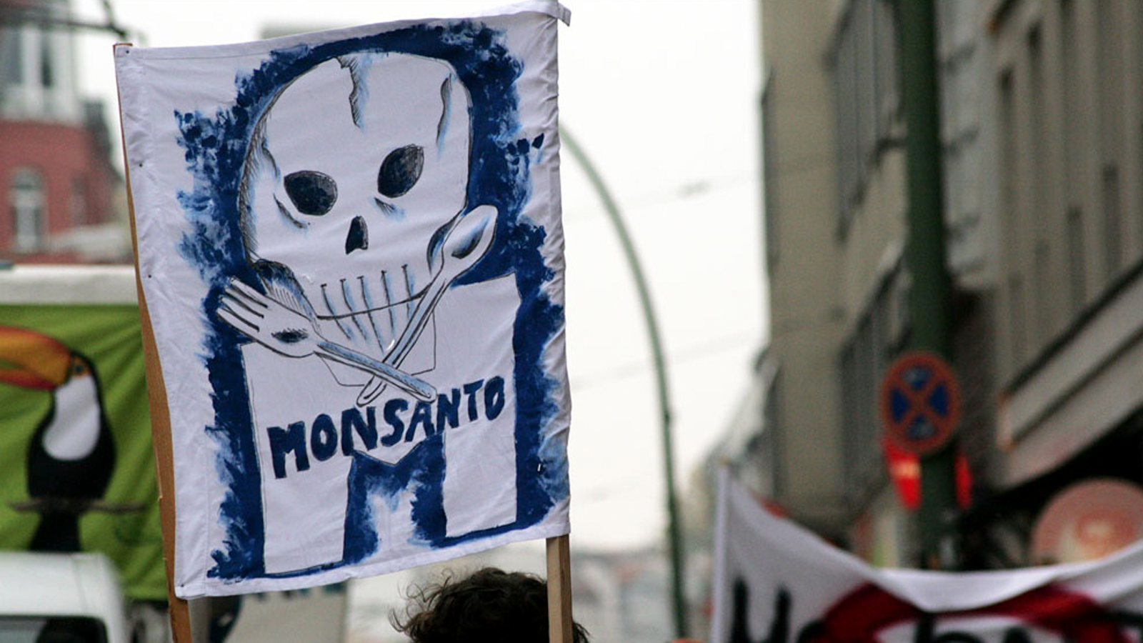 Monsanto protest sign