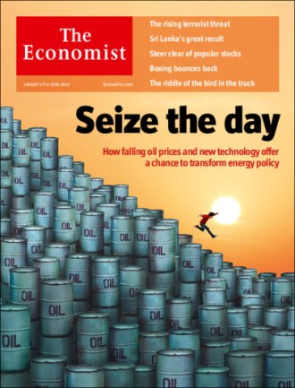 Economist cover: "Seize the day"
