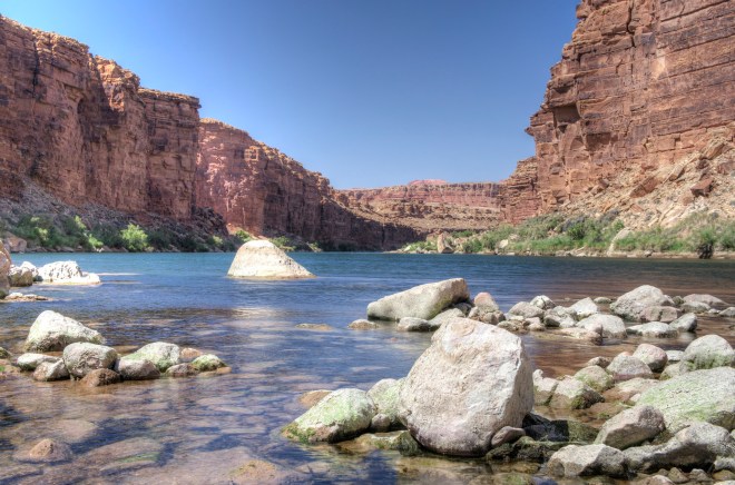 Colorado River in Marble, Canyon, Arizona.
