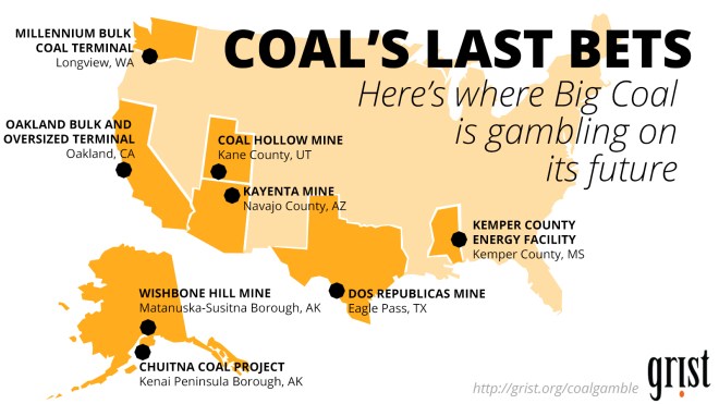 Here are the 8 top controversial coal projects in the United States.