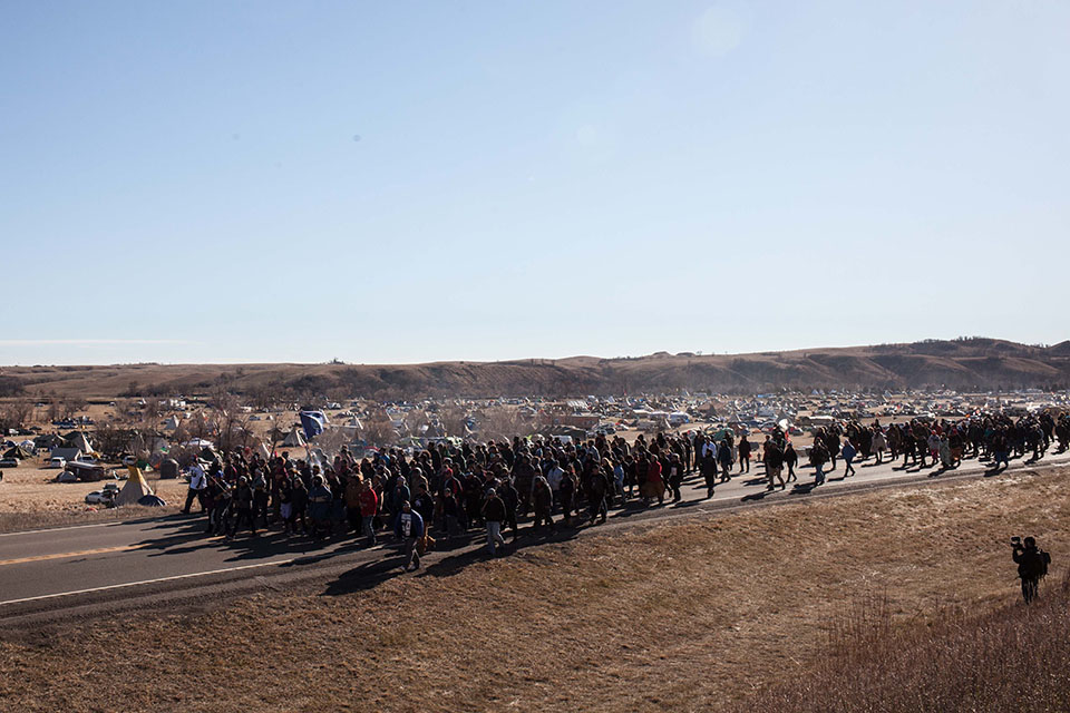 Dakota Access protestors