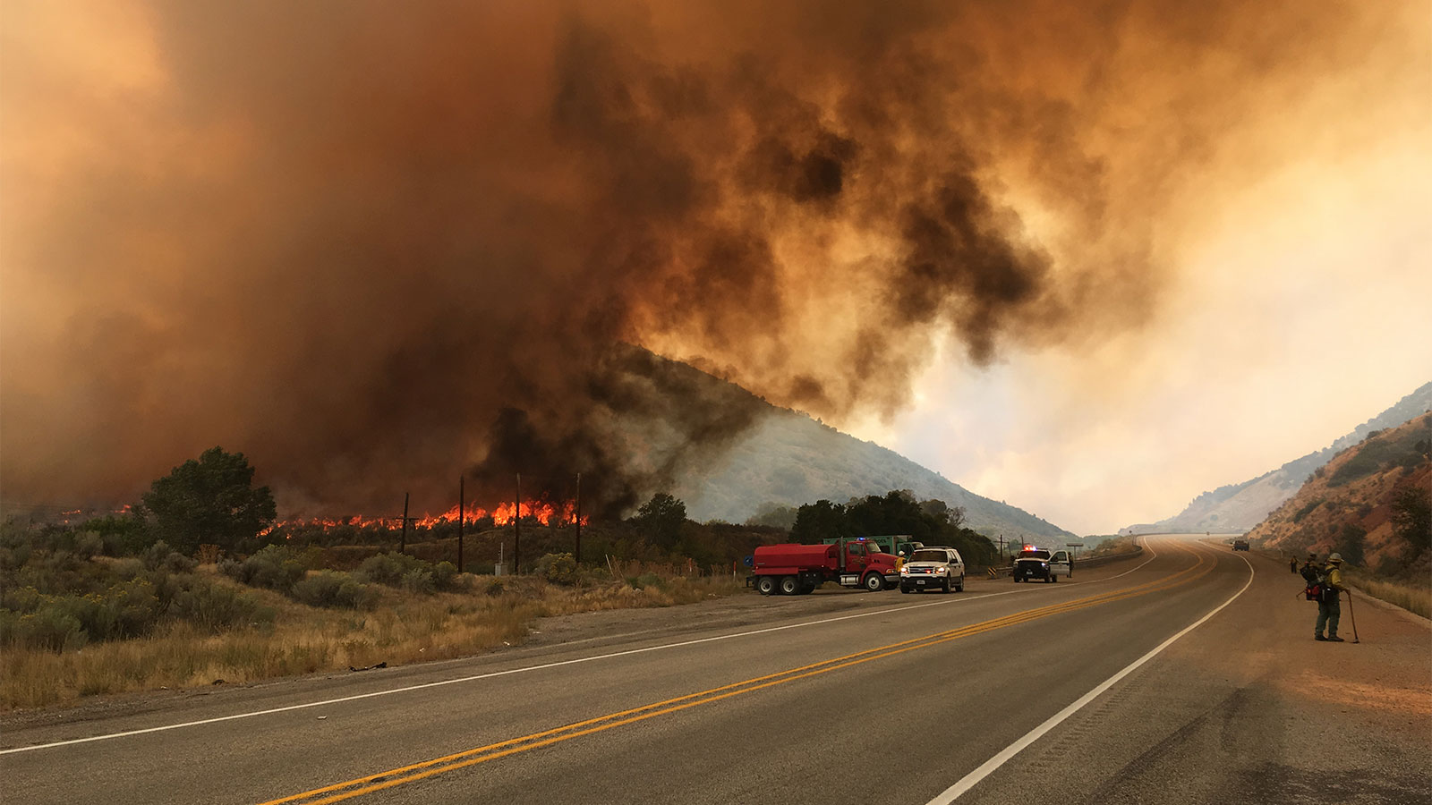 road-side blaze Utah