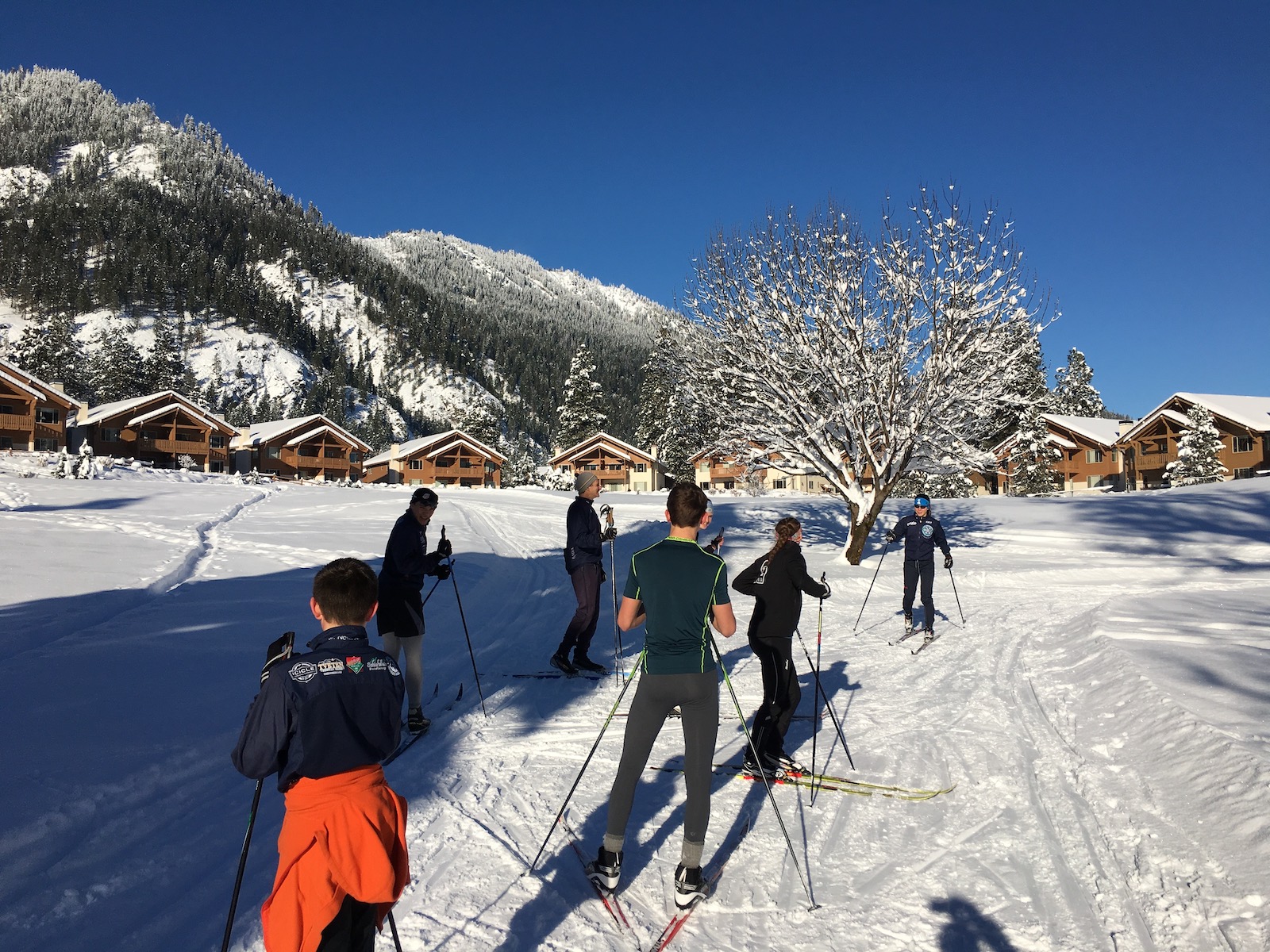 Leavenworth ski team