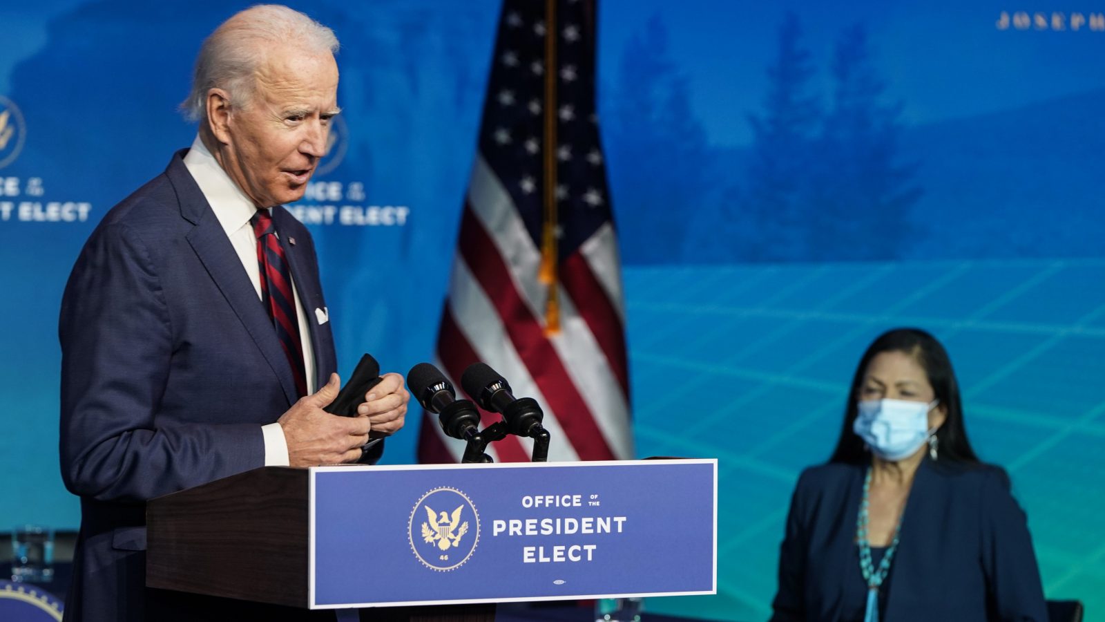President-elect Joe Biden Deb Haaland