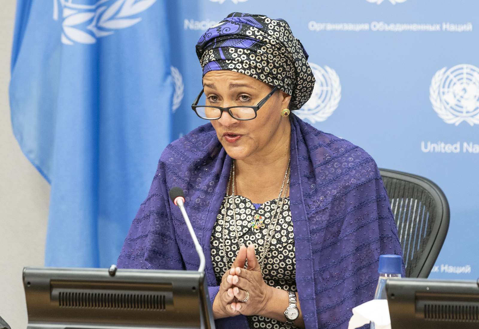 Amina Mohammed at the U.N. Food Systems Summit