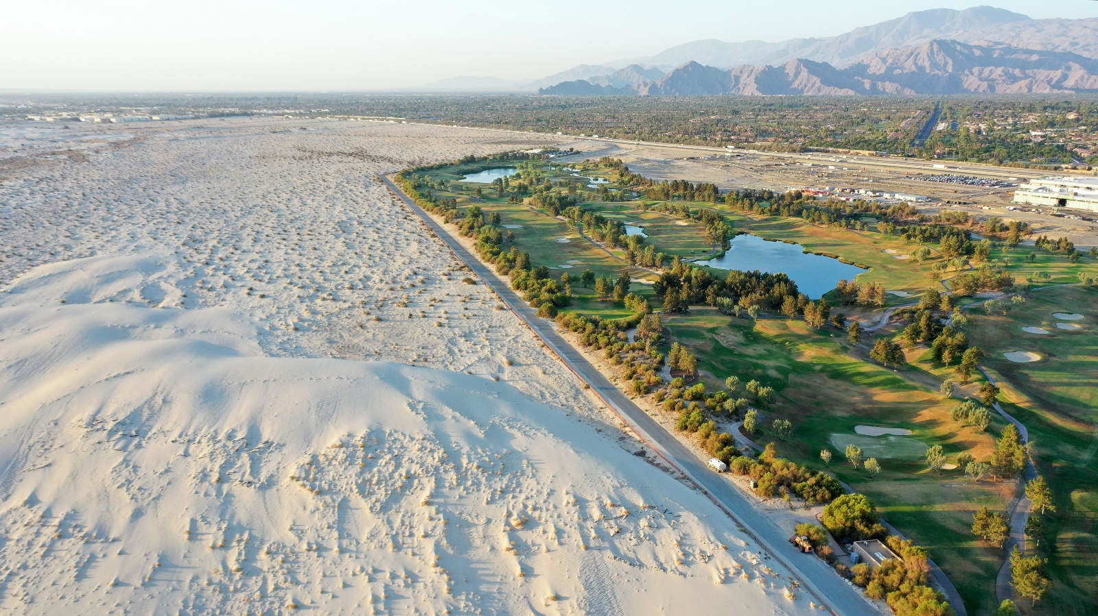 Palm Desert California golf course drought